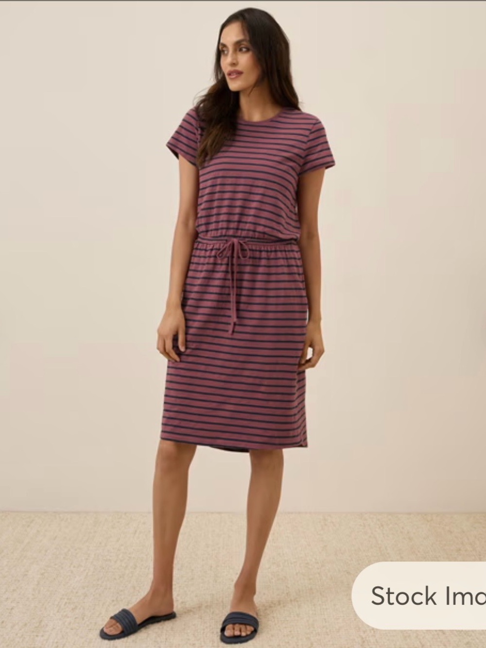 Women's Relaxed Slub Weekend Dress (XS)